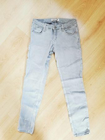Tally Weijl Jeans, hellgrau, Gr. 38, super Zustand!