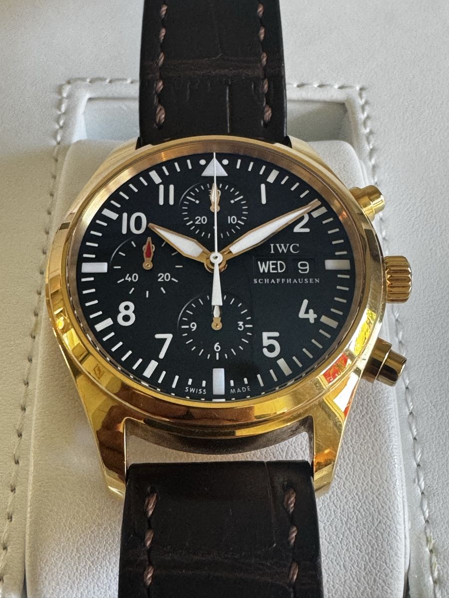IWC Orologi: IWC Fliegerchronograph Roségold 42mm – Usato da Zürich venduto da Rbusch 2