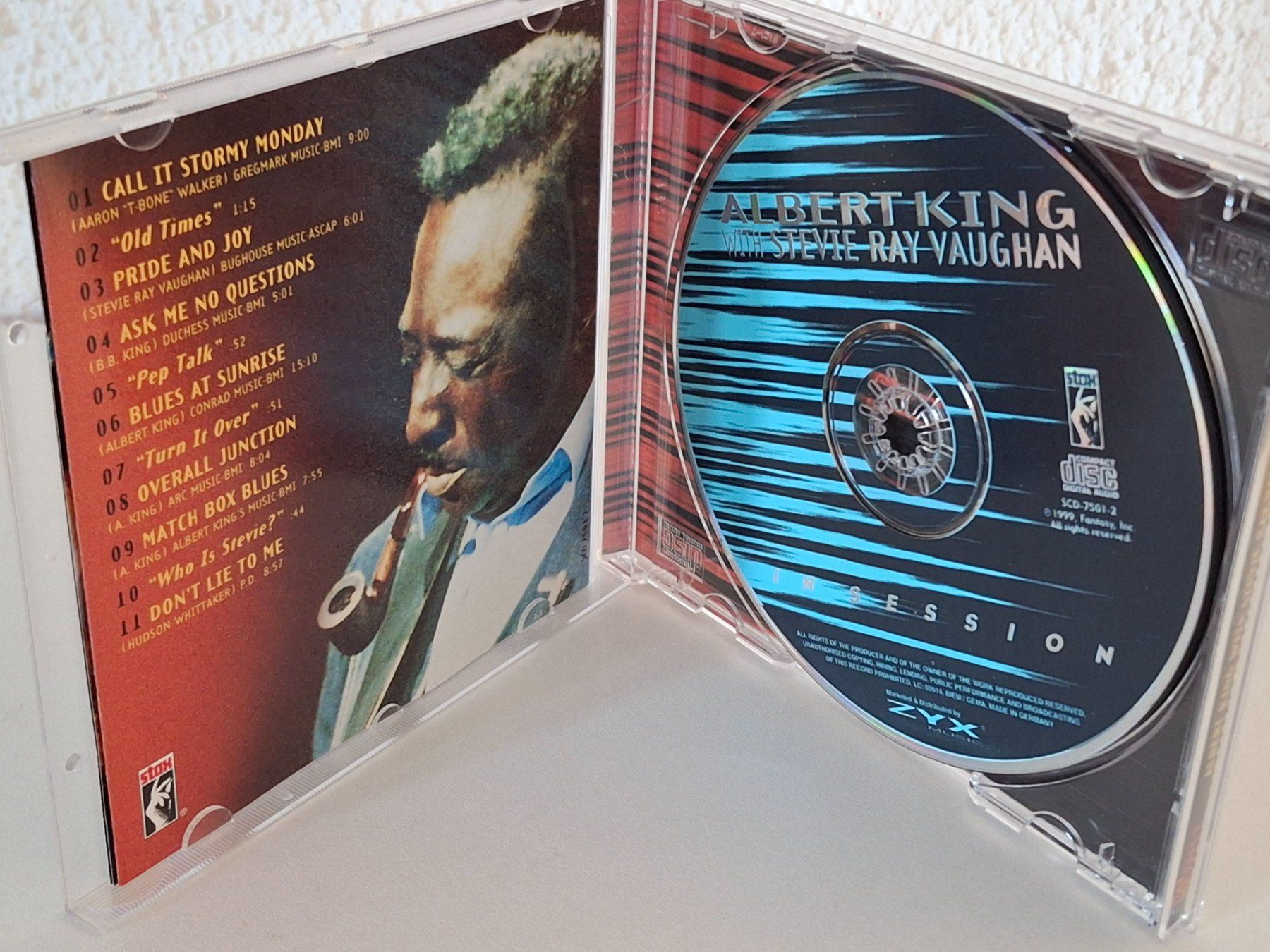 CDs: CD Albert King With  Stevie Ray Vaughan - In Session – D'occasion à Aarberg par Jackup1 2