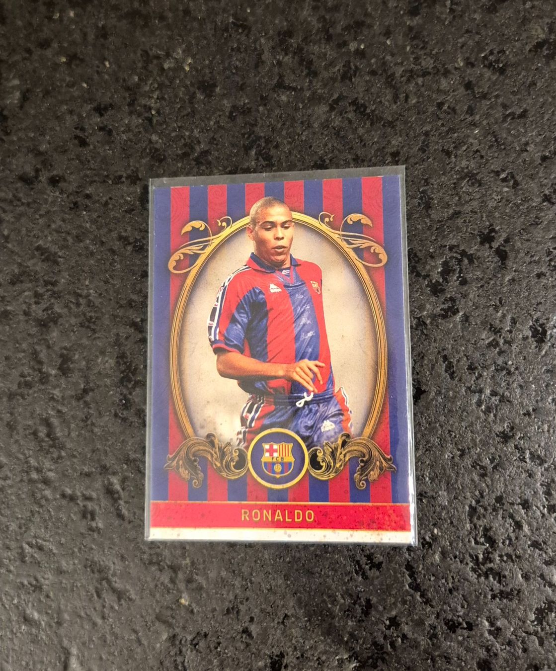Topps Carte collezionabili: Ronaldo R9 - Barcelona - Topps – Nuovo (secondo la descrizione) da Burg AG venduto da Danoe