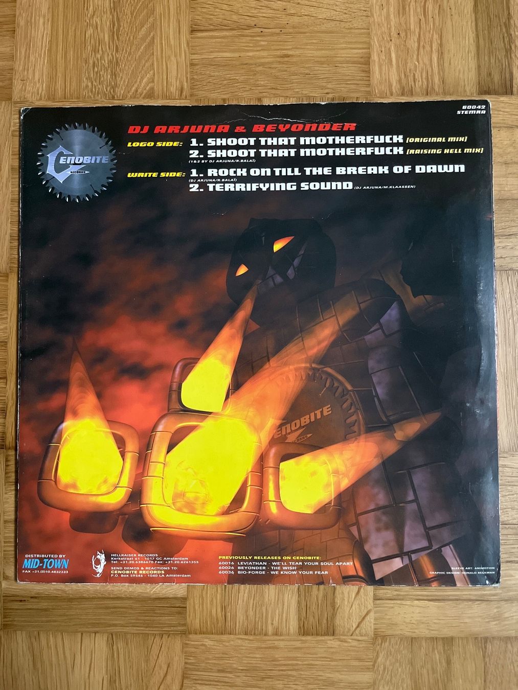 Dischi in vinile: DJ Arjuna & Beyonder Hardcore Vinyl – Usato da Wangen b. Olten venduto da break72 1
