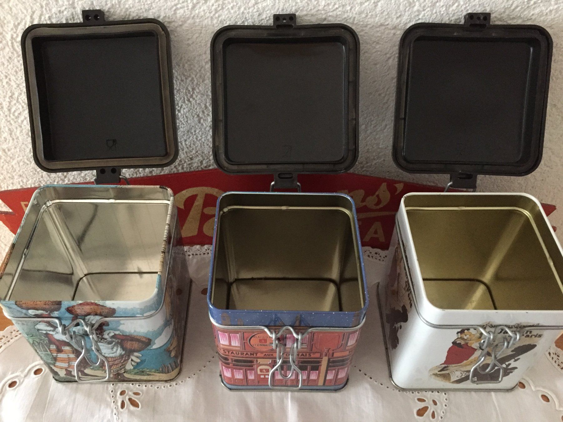 Altro in Decorazioni & Accessori: 10 Blechdosen Vorratsdosen – Usato da Lützelflüh-Goldb venduto da Fresu8 2
