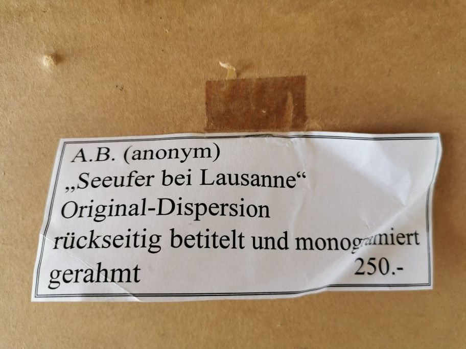 Foto & Immagini: Kunstwerke in Holz gerahmt / Diverse Bilder 5 x – Usato da Lausen venduto da 04362 1
