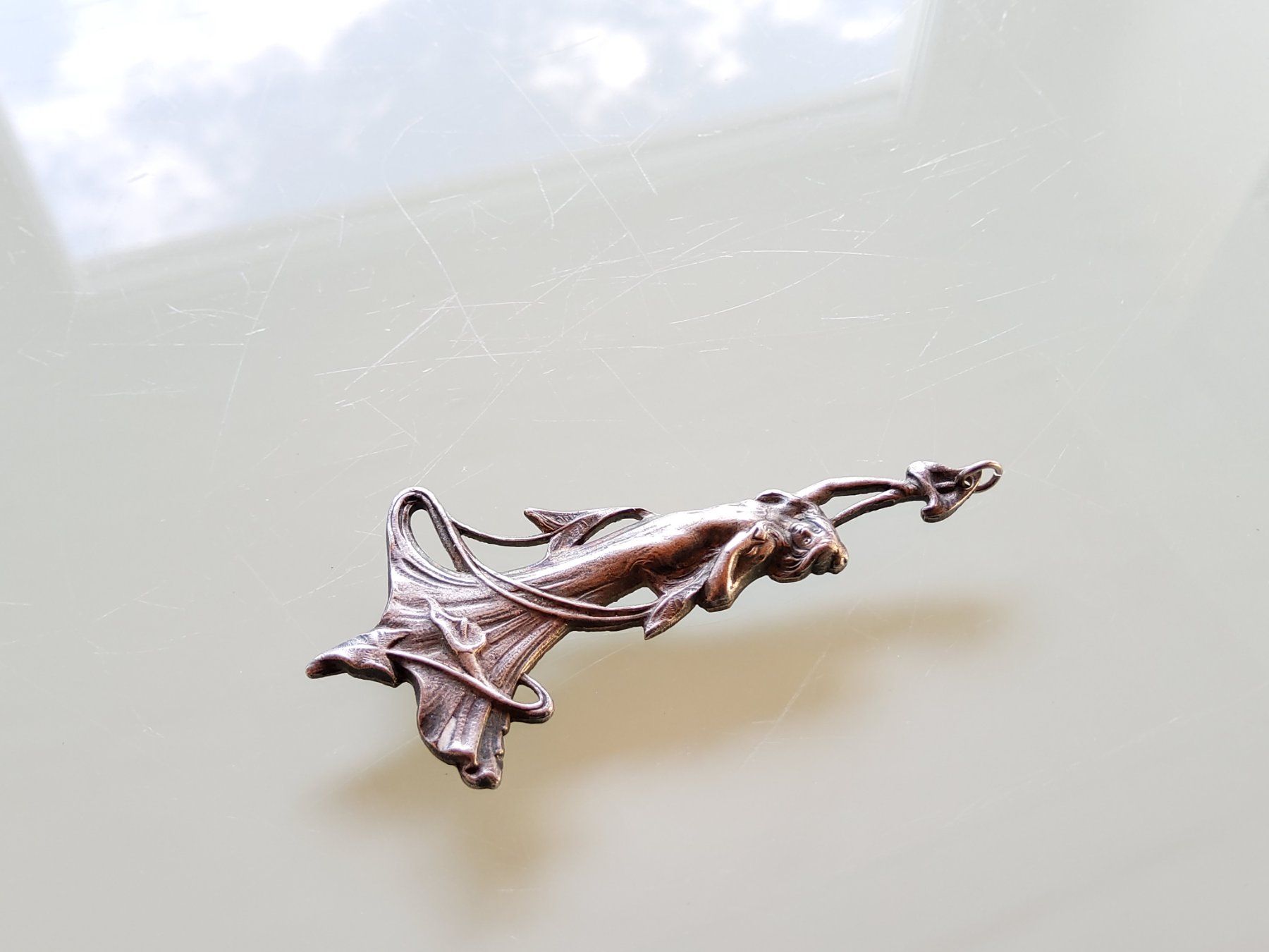 Ciondoli: Pendentif vintage Art Nouveau – Usato da Malleray venduto da Broc-Mo 2