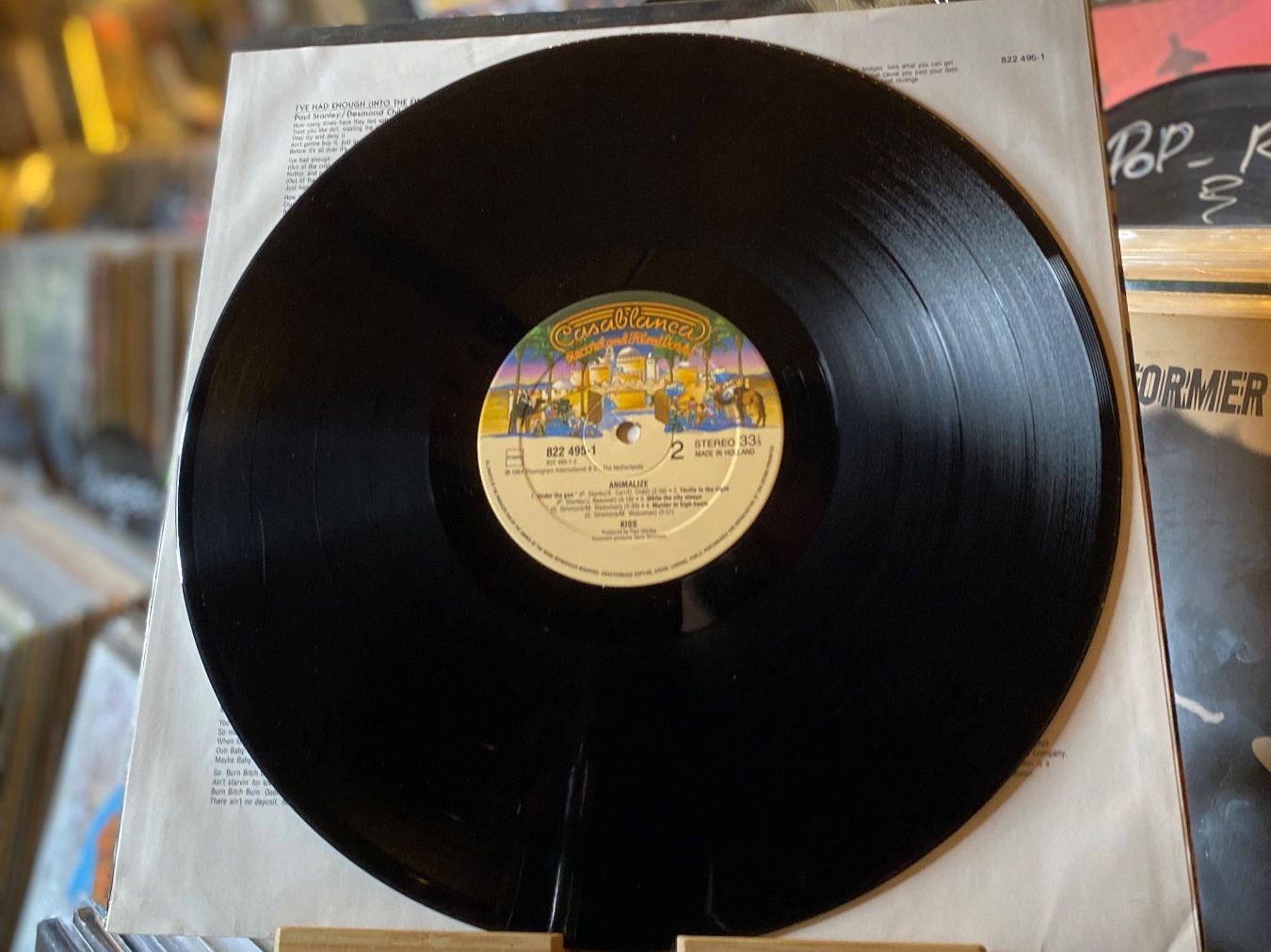 Dischi in vinile: KISS - ANIMALIZE...OG EU 1984...VG+/VG++ – Usato da Gals venduto da Diskopatshop 4