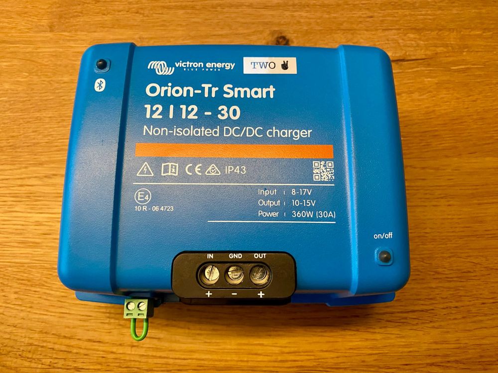 Victron Orion-Tr Smart 12/12-30A (360W) DC-DC Ladegerät / Ladebooster nicht  isoliert