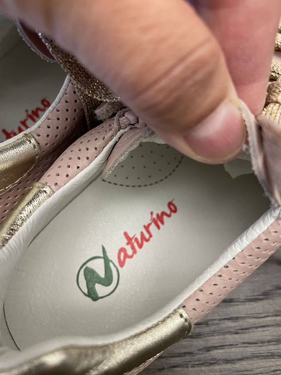 Naturino Schuhe für Mädchen: Naturino Leather Sneakers – Neu und originalverpackt aus Zürich von LoveFashion76 3