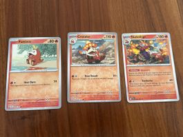 Pokémon Evolutions (Fuecoco-Crocalor-Skeledirge)