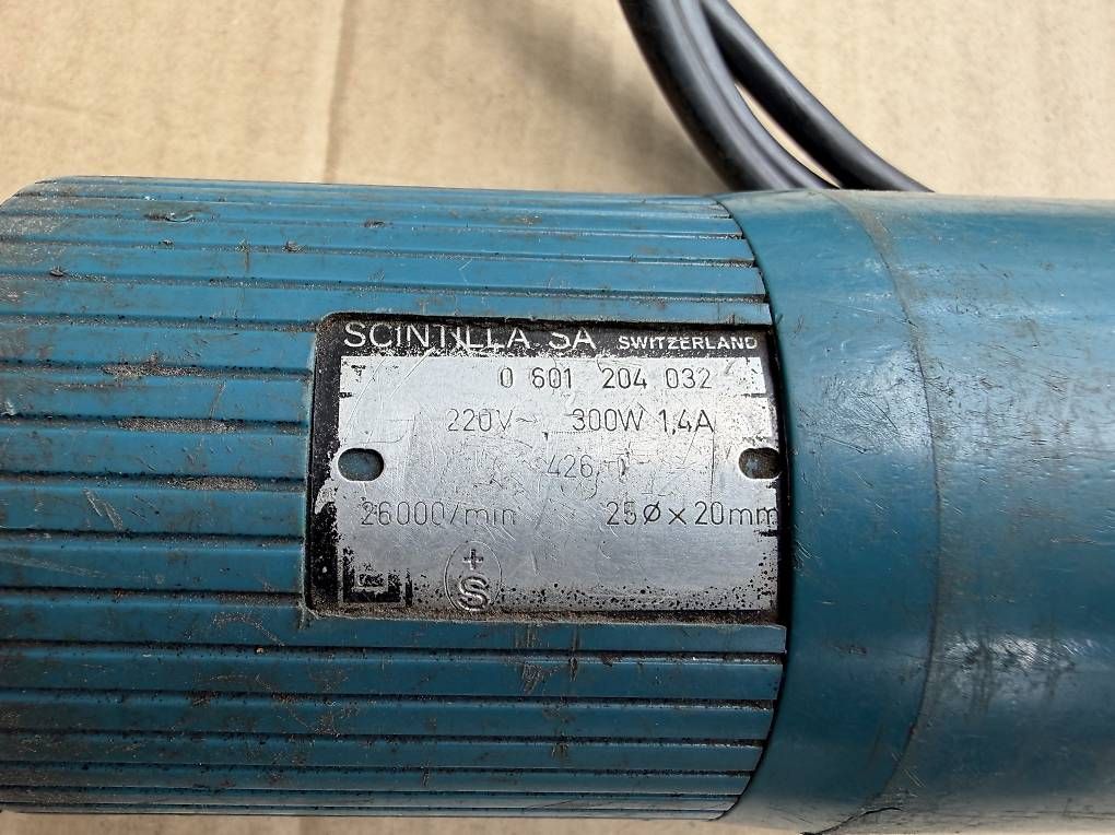Suhner Smerigliatrici & Lucidatrici: 3 Stk Geradeschleifer 1x Suhner 2x Bosch – Usato da Necker venduto da liq24 5