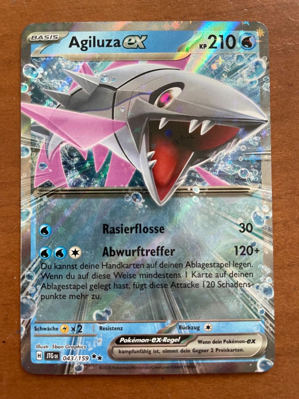Pokémon Sammelbilder & Trading cards: Pokemon Agiluza eX (Versand gratis) – Neu (gemäss Beschreibung) aus Chur von Angerson