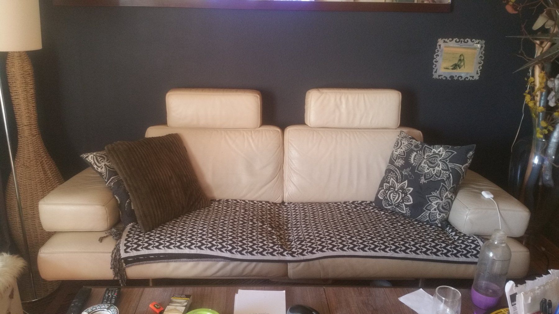 Ligne Roset Divani: Canapé cuir rossetti – Usato da Epauvillers venduto da pat_c9c5