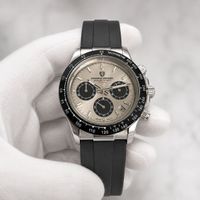 Pagani Armbanduhr Herren-Chronograph, Silikonarmband 40 mm