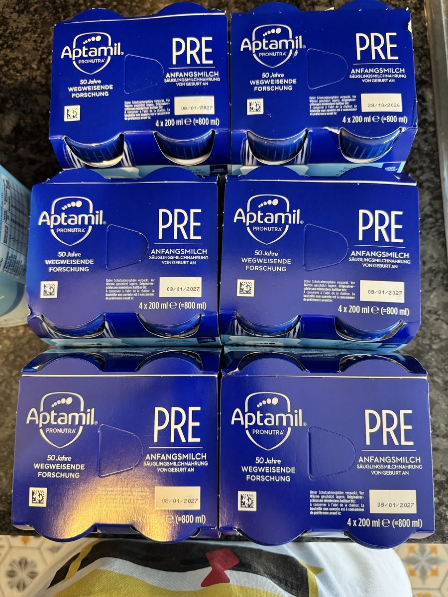 Aptamil Aliments & Spécialités: Aptamil Pre Trinkfertig & Pulver – Neuf avec emballage d'origine à Zürich par SupananAnita 2