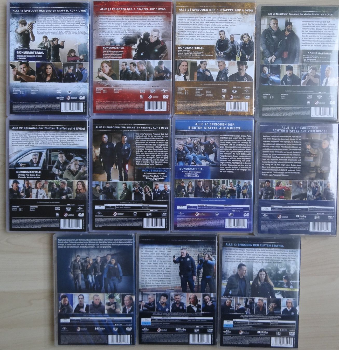 Tous les DVDs: Chicago P.D. Staffeln 1-11 DVD Set – D'occasion à Hinterkappelen par 5CH 1
