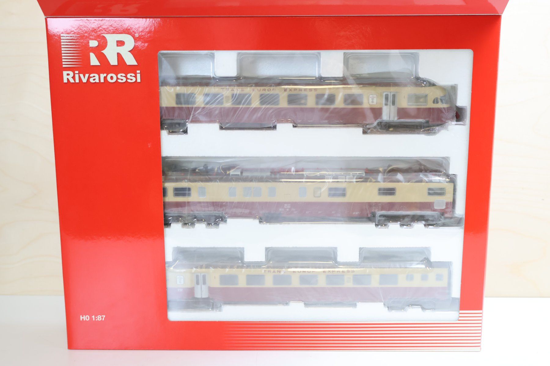 Rivarossi Modelleisenbahnen: Rivarossi SBB TEE Triebwagenzug AC Digital HR2839 – Gebraucht aus Winterthur von  3