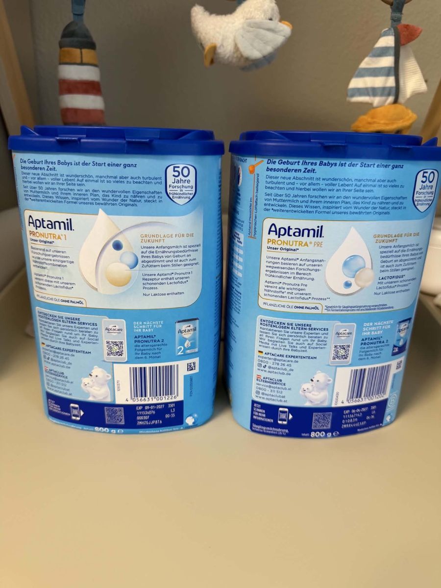 Aptamil Cibi & Specialità: Aptamil Pronutra PRE & 1, 800g, Neu – Nuovo e nell'imballaggio originale da Horgen venduto da Niko_V 2