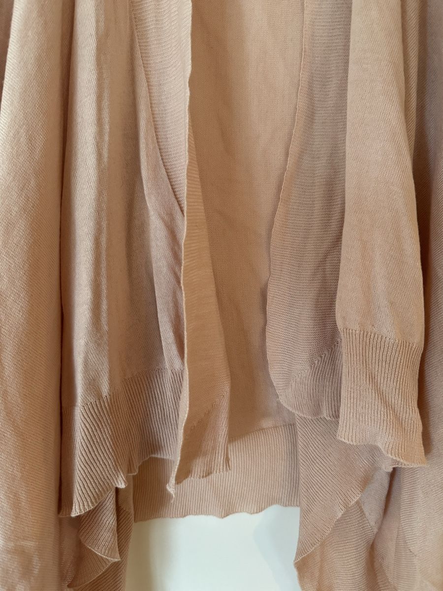 Mango Giacche: Mango Collection Cardigan wasserfallartig, Gr. M, altrosa – Usato da Küsnacht ZH venduto da ToddyGinger 1