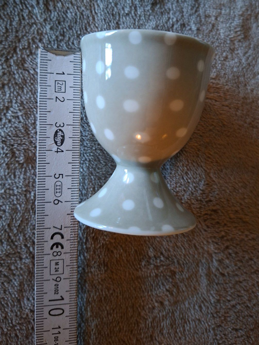 Greengate Autre vaisselle: Süsser Eierbecher Green Gate Tupfen beige neu – Neuf (Voir description) à Otelfingen par silver-moon 3
