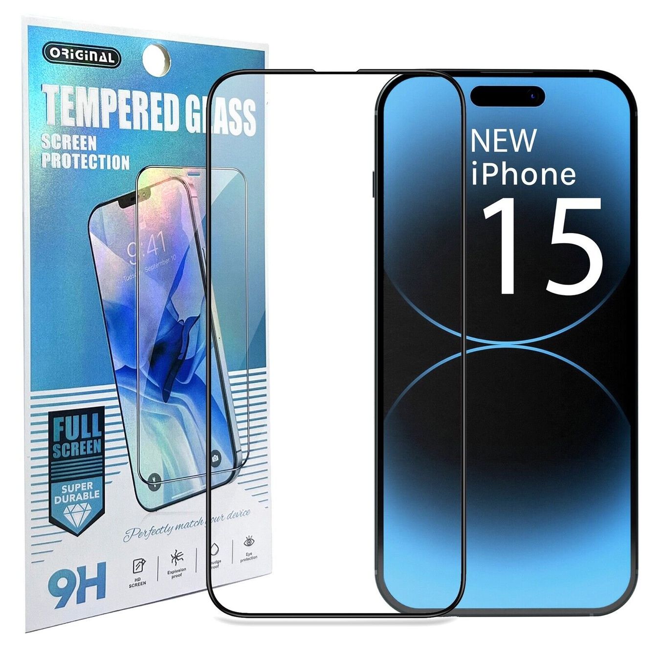 Cover & Protezioni schermo: iphone 15 panzer folie glas schütz display – Nuovo (secondo la descrizione) da Kirchdorf AG venduto da Apost008 1
