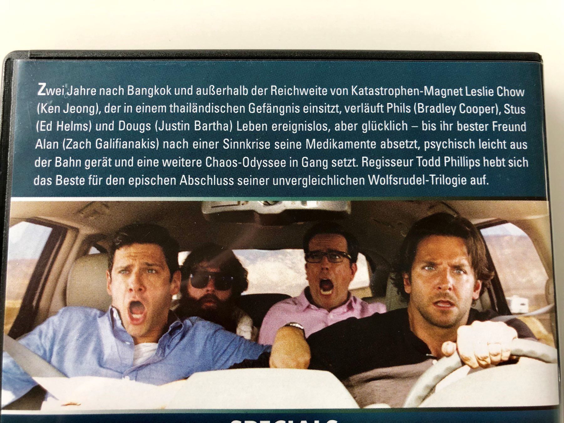 Tutti i DVDs: DVD - HANGOVER 3 – Usato da Gommiswald venduto da Aloha.Spirit 2