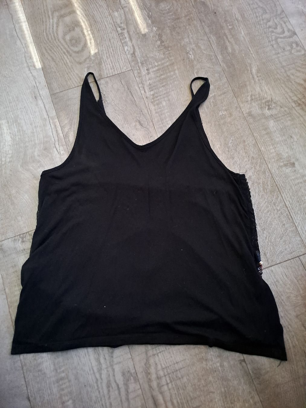 H&M Top: H&M Oberteil Pailletten Schwarz Gr. M – Usato da Rickenbach LU venduto da bishiida 1