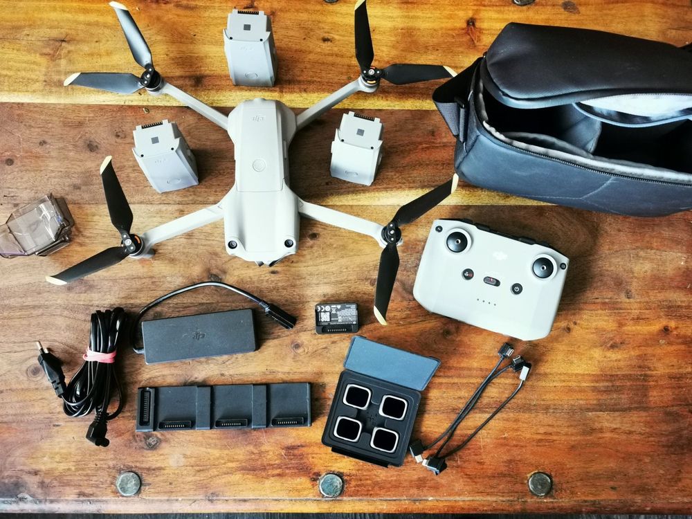 Dji Air 2S Combo 4 Batteries Filtres Complet (Powerbank) (D'occasion) à ...