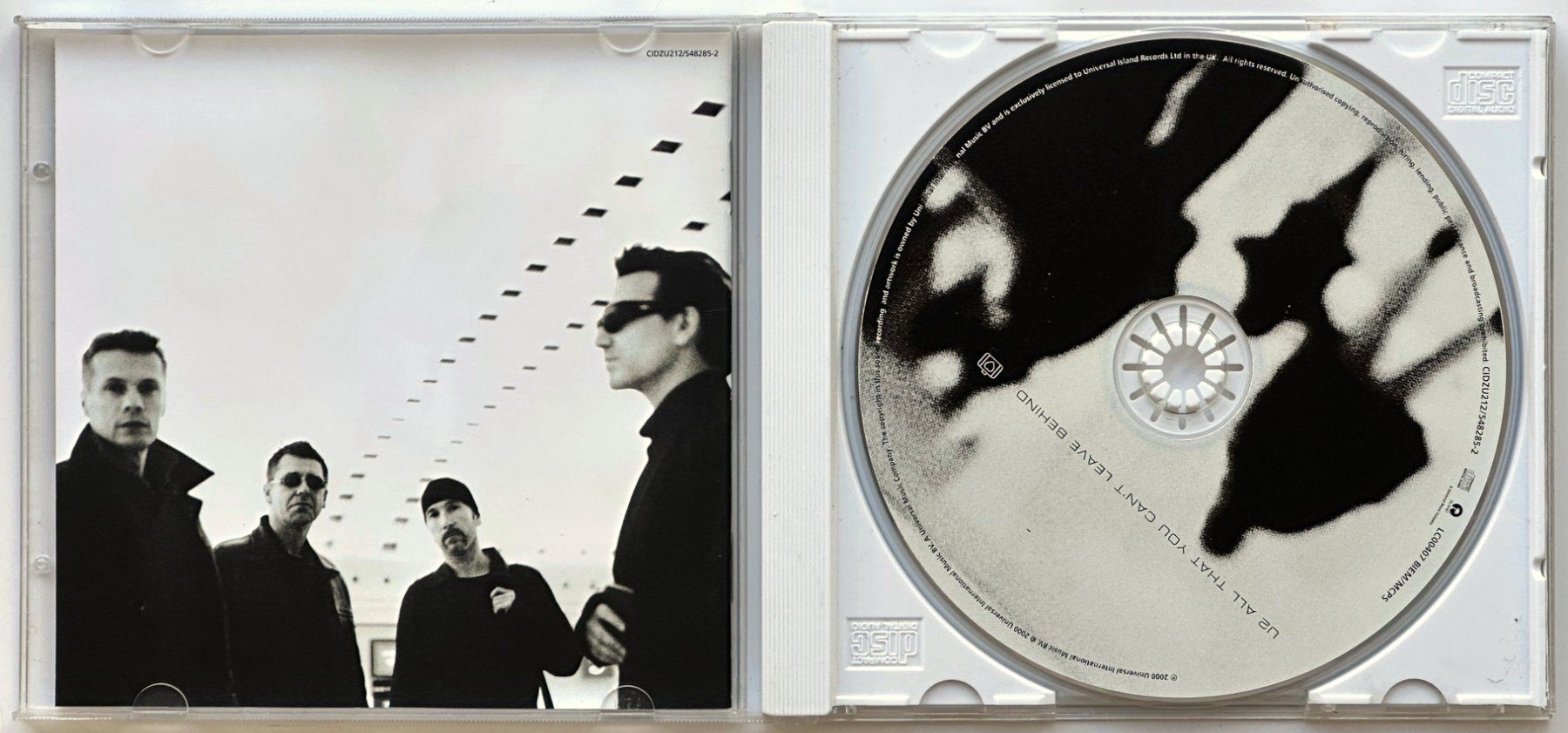 CD: U2: All that you can't leave behind – Usato da Zürich venduto da alocinnovregnes 1