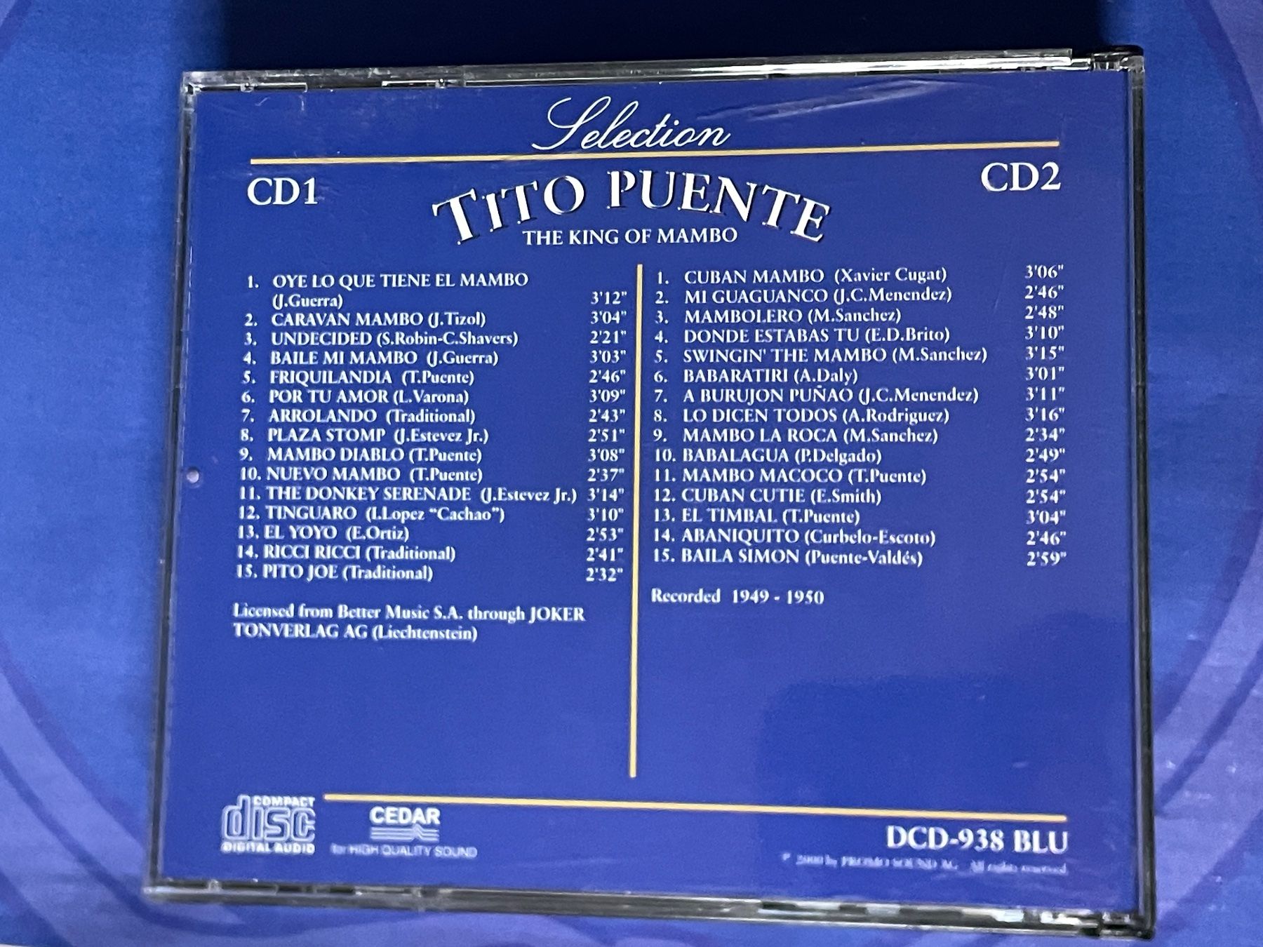 CD: Tito Puente – Usato da Muri b. Bern venduto da AdidasCollector 1