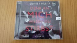 MP3 Hörbuch, 2 CD's, "Denk an mich wenn du stirbst,