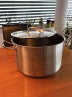 NEU! Inox Spanien Edelstahl-Topf 36 cm / 22 L + Deckel