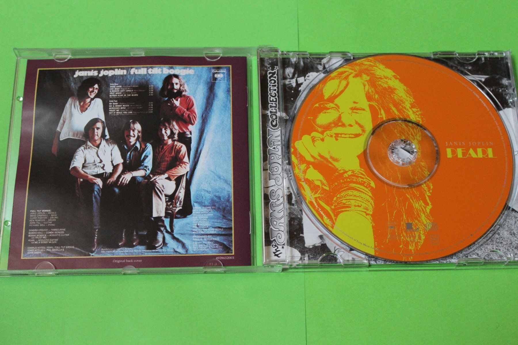 CD: JANIS JOPLIN - PEARL + Bonus Tracks CD!! – Usato da Tübach venduto da JamesStone 3