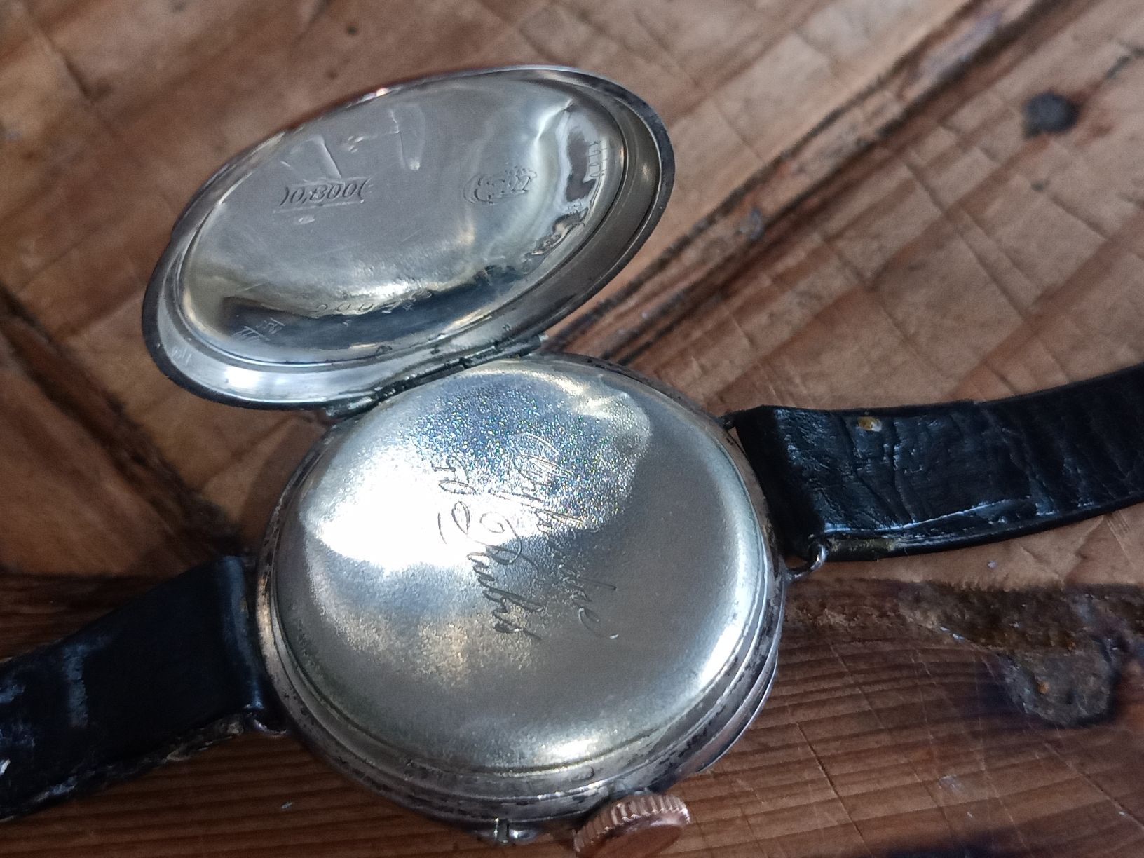 Montres: Antike Damen Taschenuhr läuft silber  – D'occasion à Dübendorf par Puenti007 3
