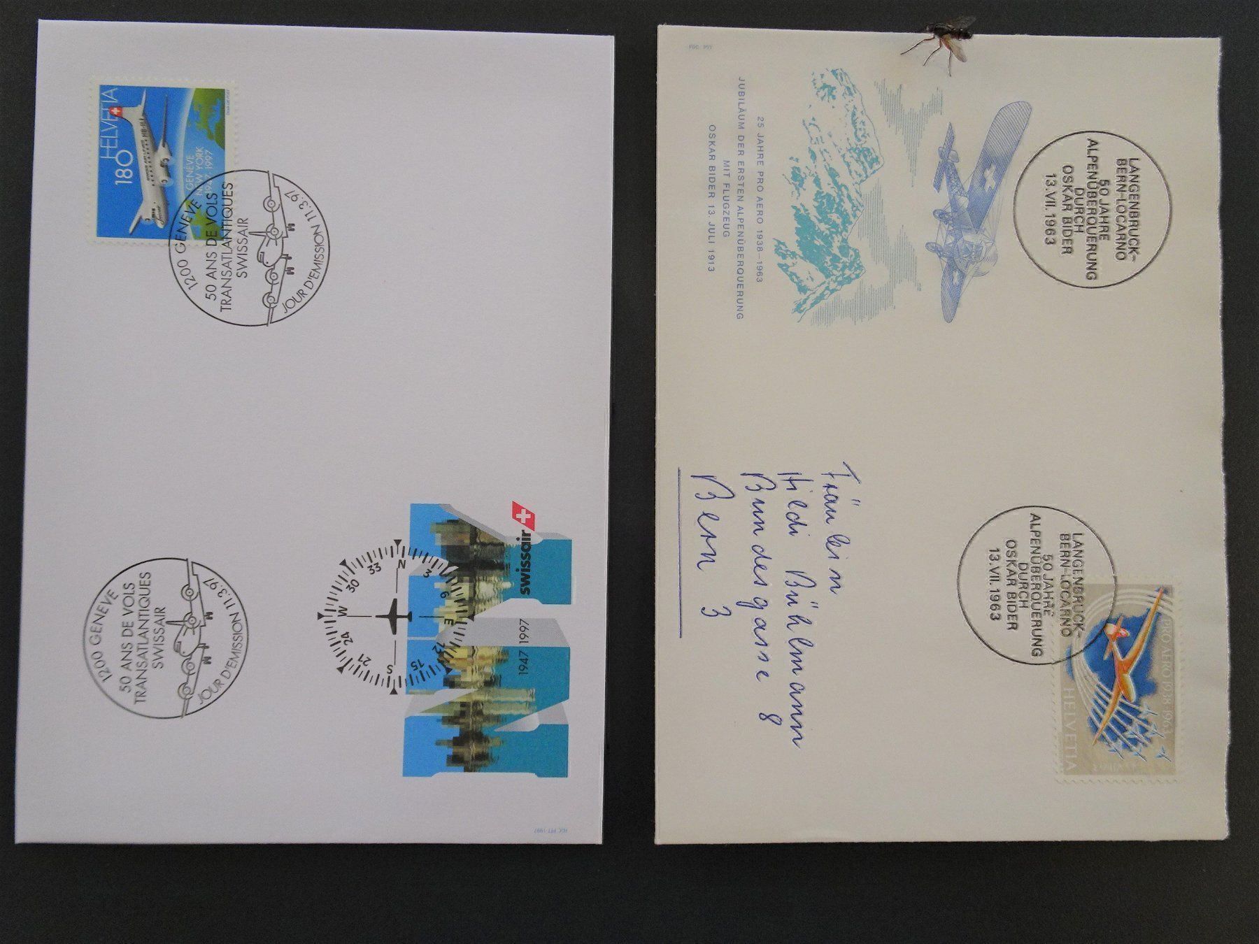Alle Briefmarken: Swissair 1997 – Gebraucht aus Aadorf von Chnorli-Furz