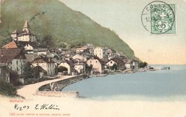 Meillerie Genfersee Dorfansicht