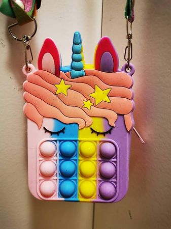 Umhängetasche mit Pop it Fidget