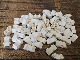 lego 85080 lot de 60 pièces White Brick, Round Corner 2 x 2