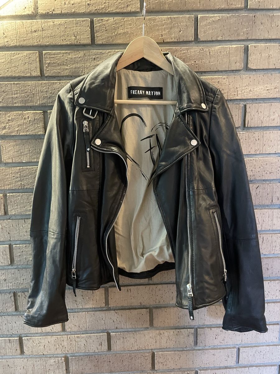 Jacken: Freaky Nation Lederjacke Gr. M (S) schwarz – Neu (gemäss Beschreibung) aus Sirnach von Iemiroc