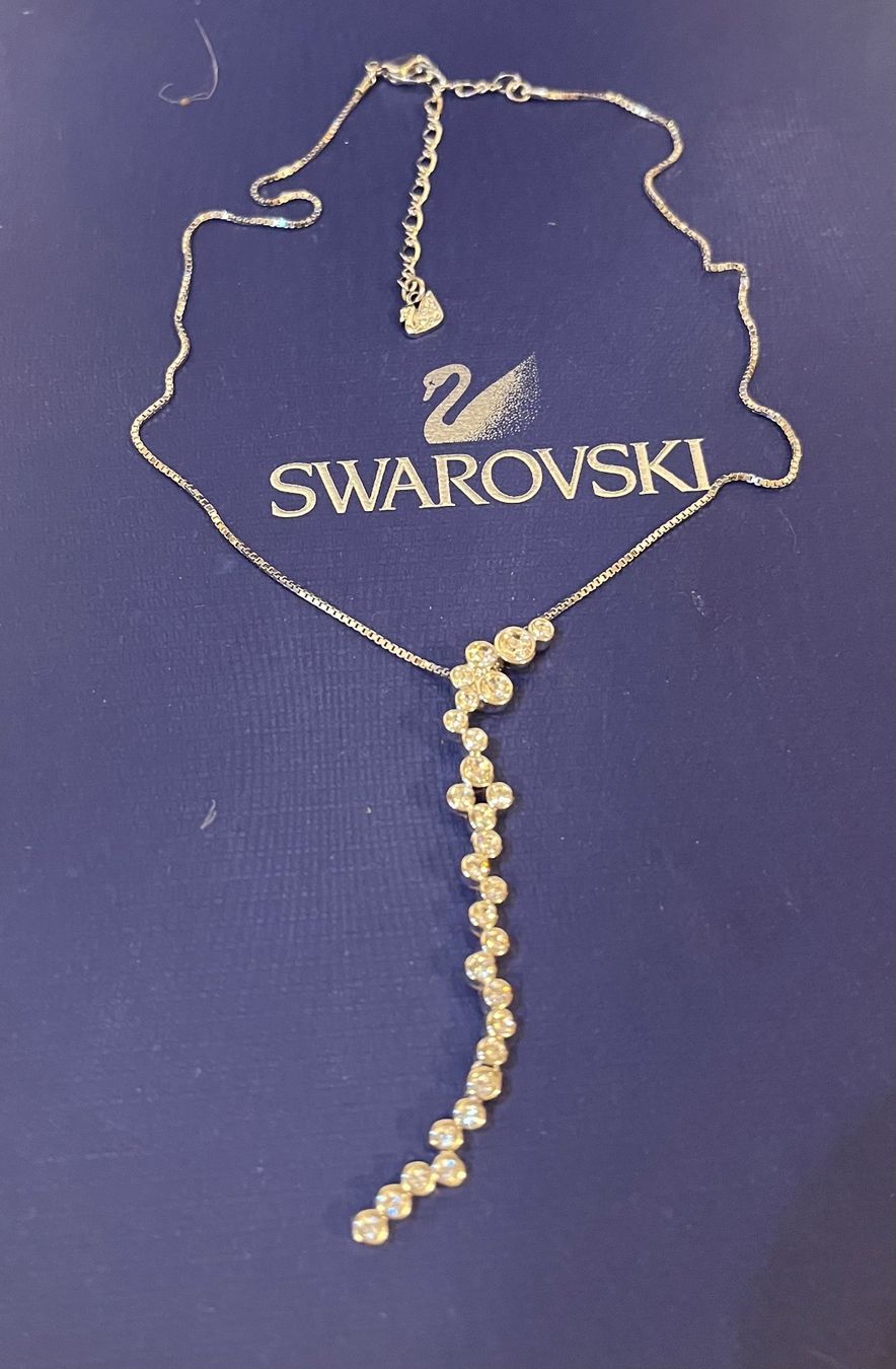 Swarovski Catenine: Swarovski statement kette original – Nuovo (secondo la descrizione) da Kirchleerau venduto da Piroska05 2