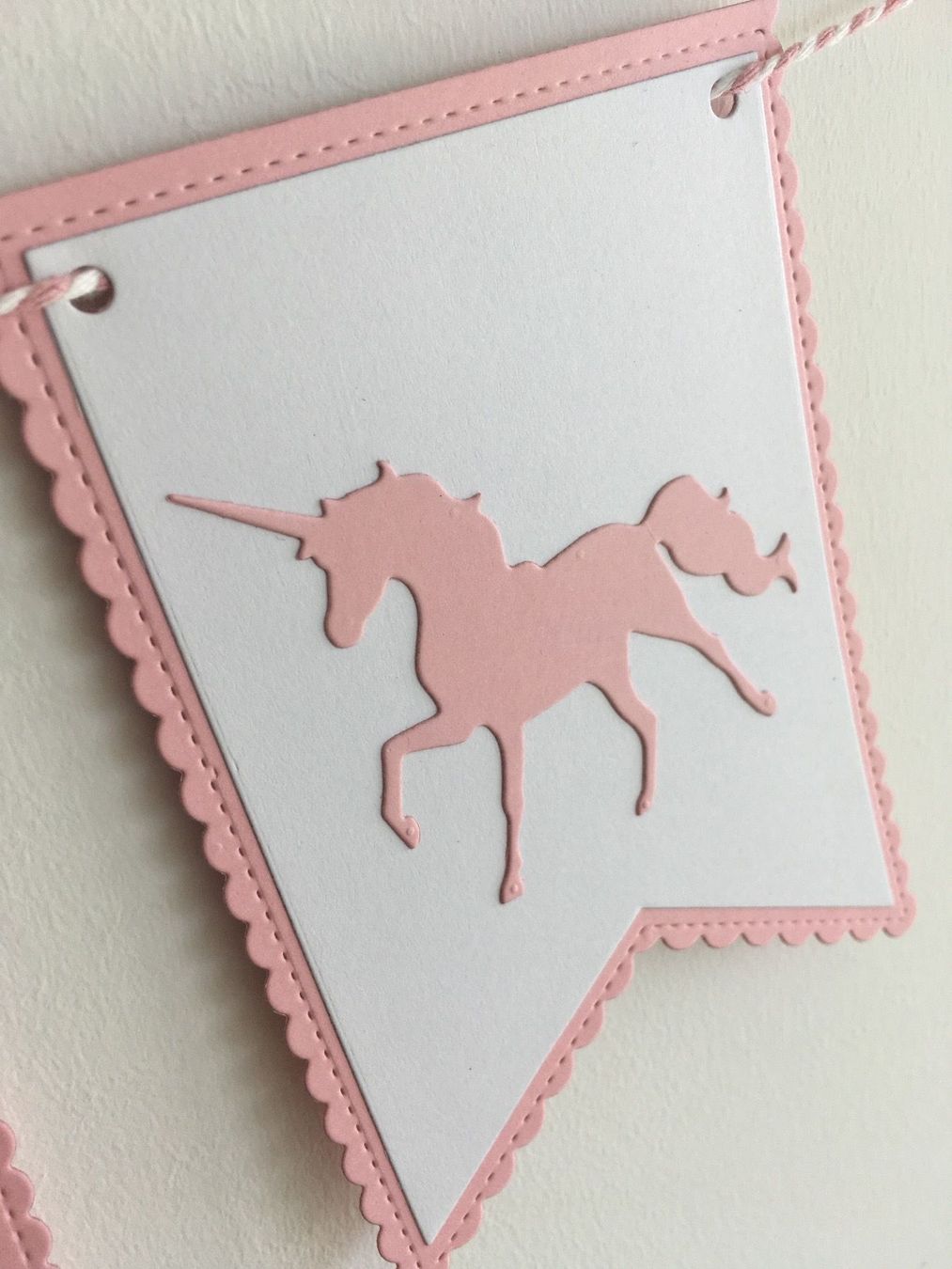 Tutte le decorazioni: Girlande Einhorn rosa individualisierbar – Nuovo e nell'imballaggio originale da Zollikofen venduto da poppala 6