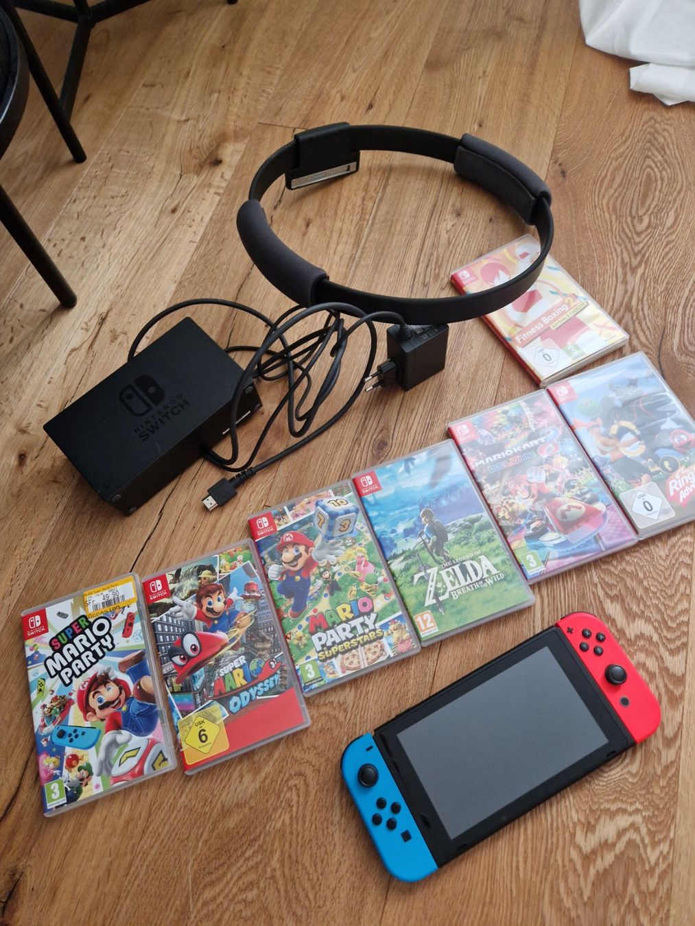 Nintendo Console: Nintendo switch games set fitness – Usato da Basel venduto da jennifer.cornelia