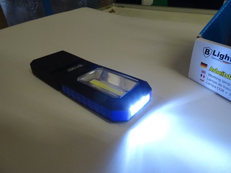 Lampade: ultrahelles LED Arbeitsleuchte – Nuovo e nell'imballaggio originale da Necker venduto da liq24 5