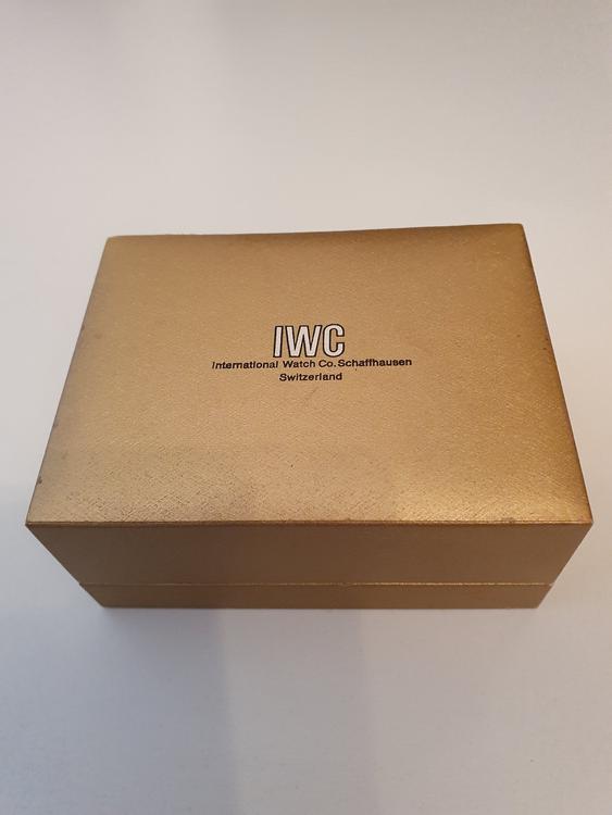 IWC watch Box uhrenbox Vintage