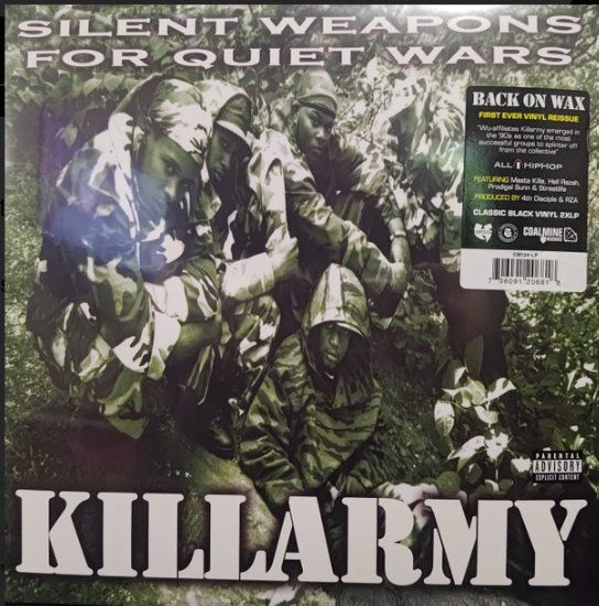 Vinyles: Disque vinyle Killarmy Silent Weapons for Quiet Wars - Top! – Neuf (Voir description) à Etoy par vin_hss9