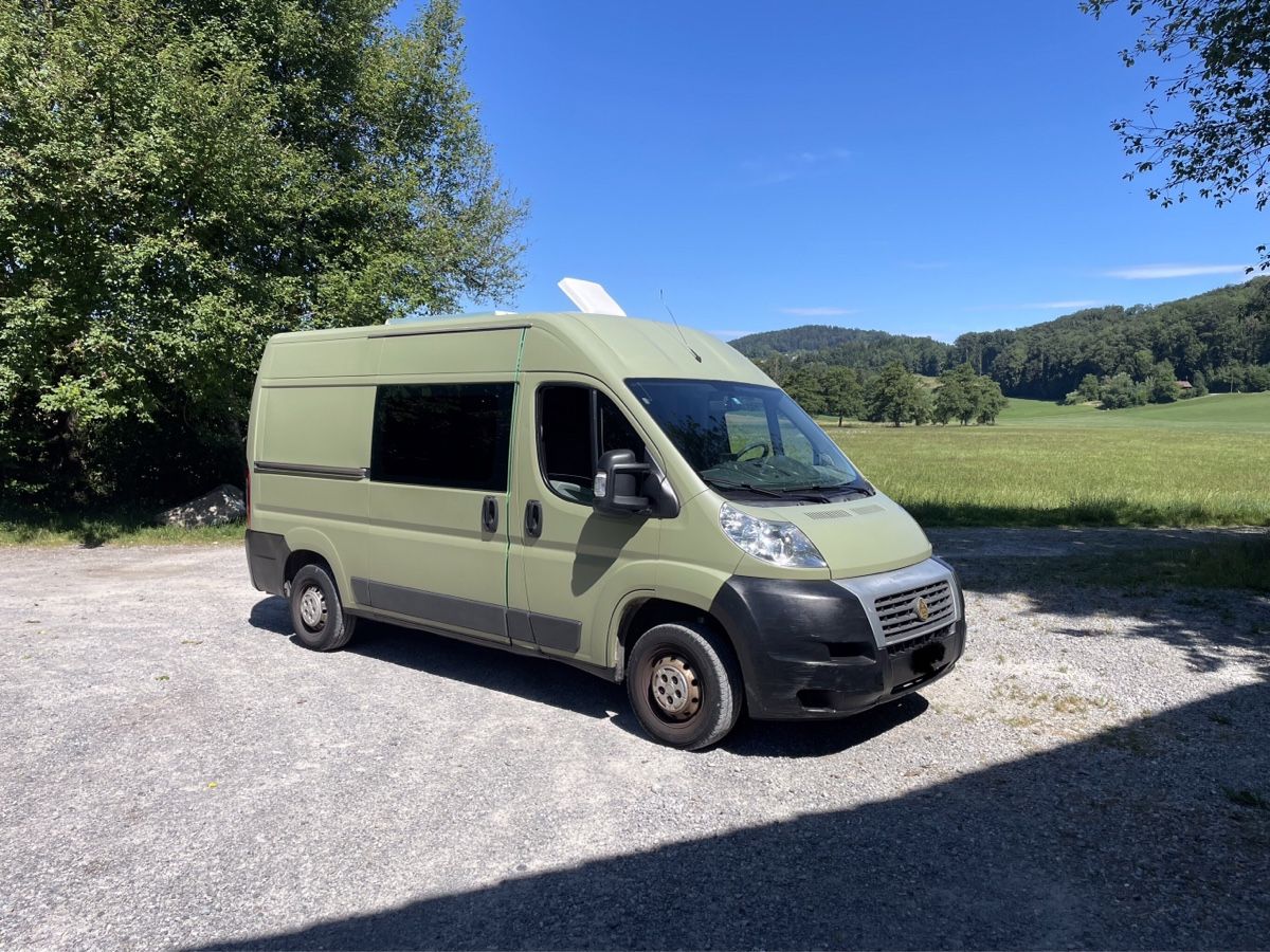 Fiat Camping Fahrzeuge: Fiat Ducato 2.3JTD mit einfachem Camper Ausbau – Gebraucht aus Hausen am Albis von dg600