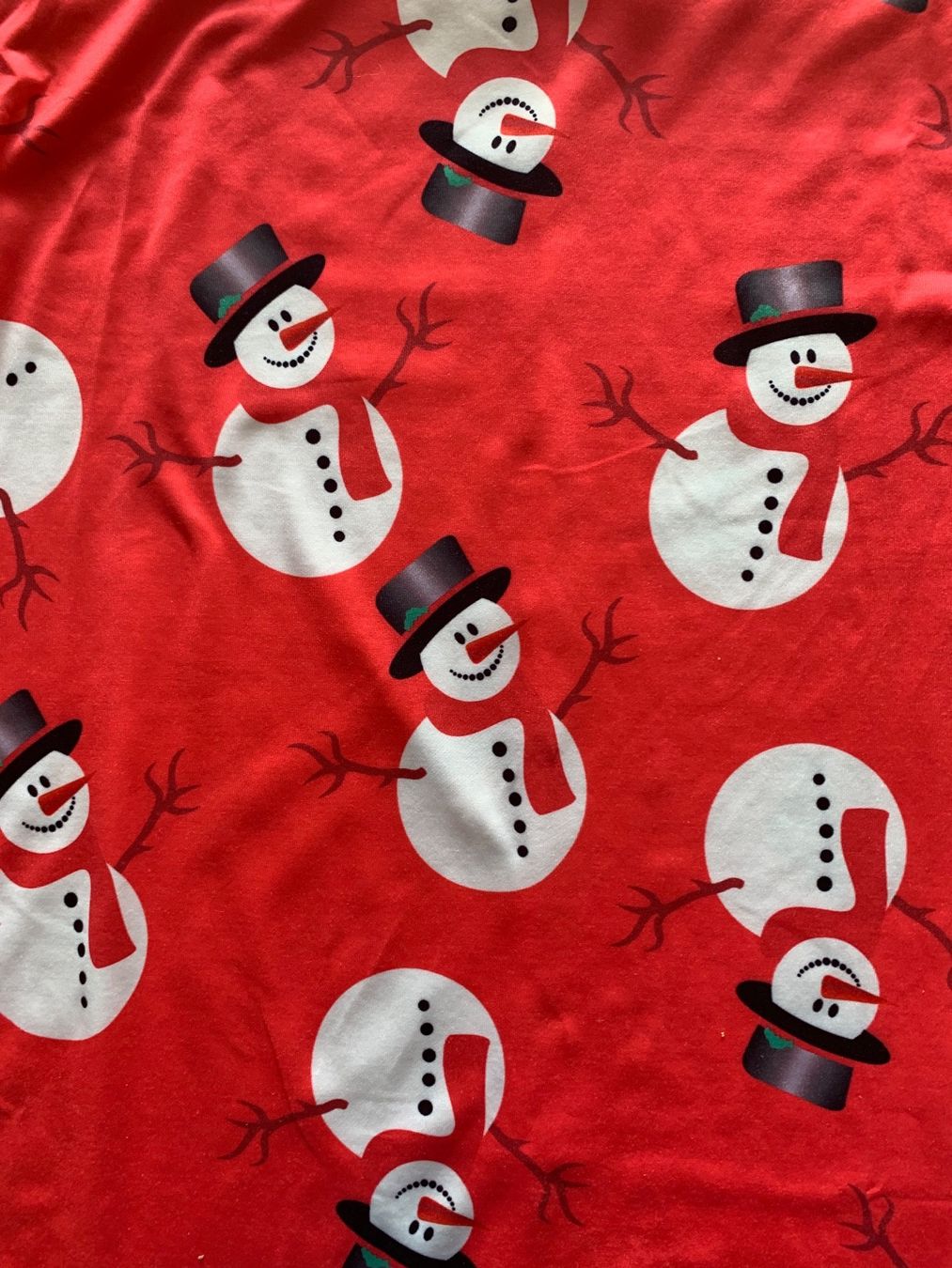 Vestiti: Rotes Kleid Schneemann in Grösse S – Usato da Beromünster venduto da msklef 2