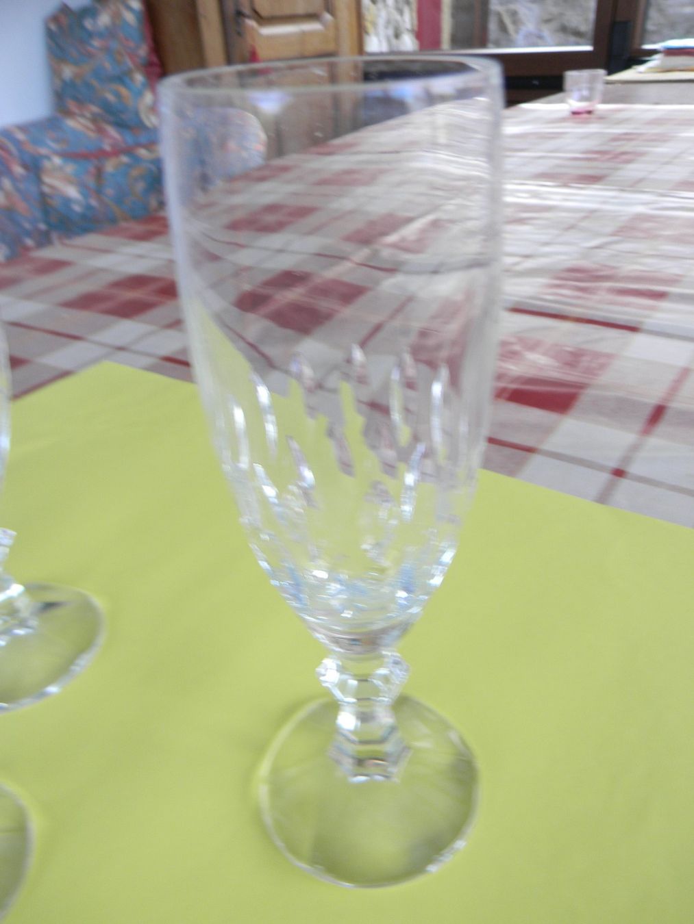 Bicchieri: 5 flutes à champagne en cristal – Nuovo (secondo la descrizione) da Bournens venduto da monique048 1