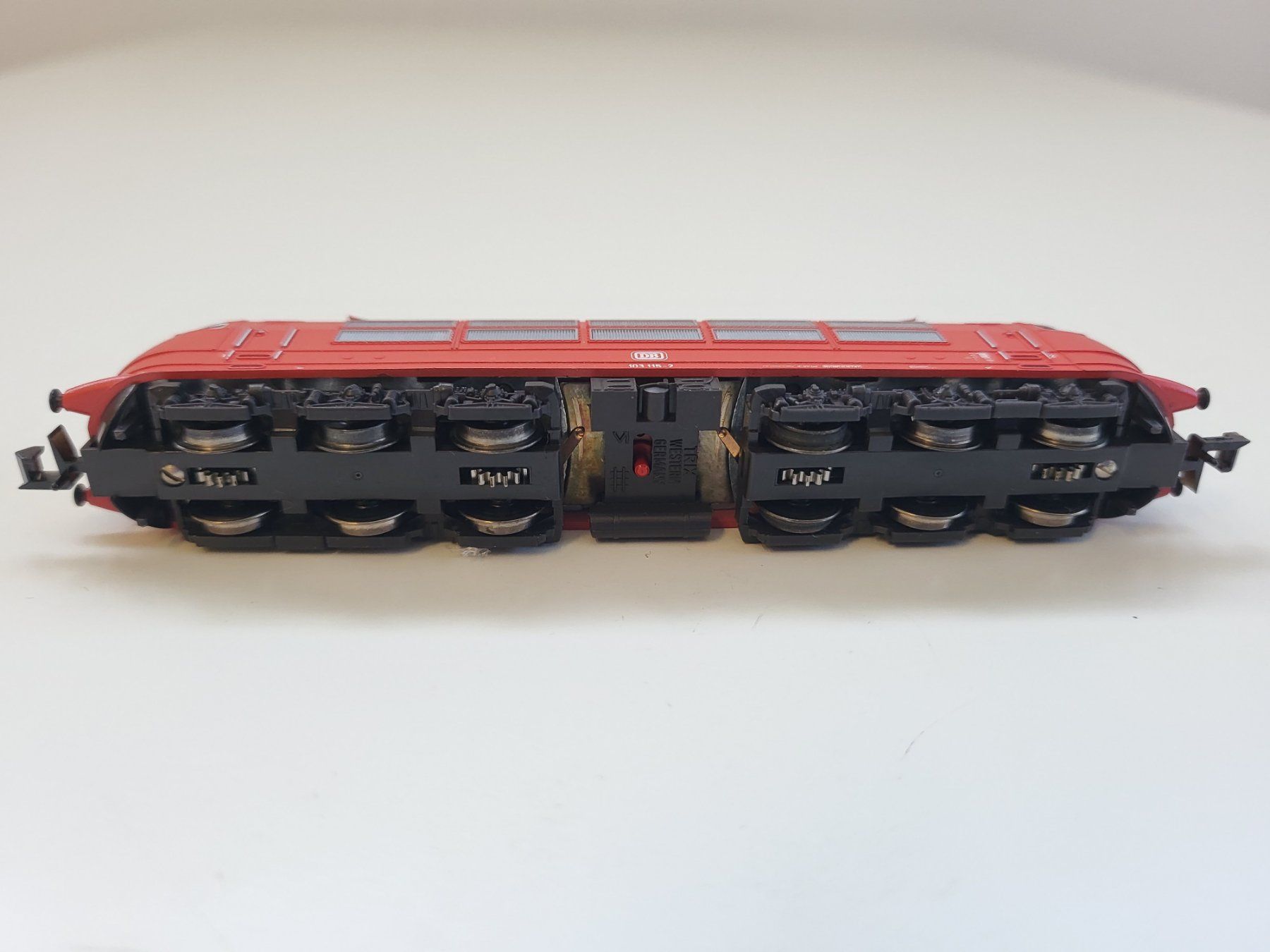 Trix Modellini di ferrovie: Minitrix 12933 E-Lok (103 115-2 DB) – Usato da Brügg BE venduto da POU-BELLE 4