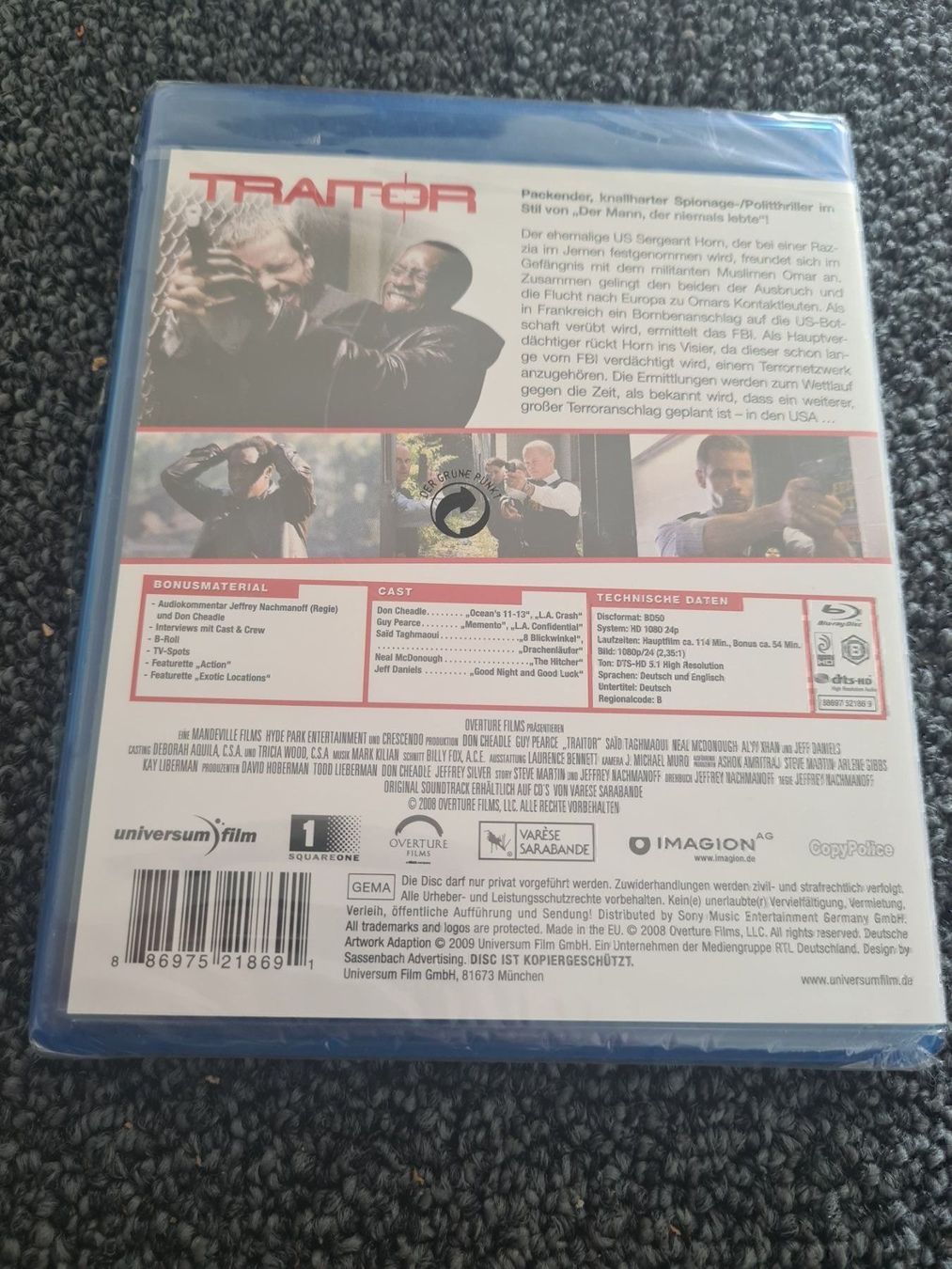 Tous les DVDs: TRAITOR – D'occasion à Ruswil par jan_bxl5 1