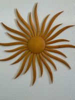 Sonne aus Fichtenholz, handmade, Durchmesser ca. 73cm