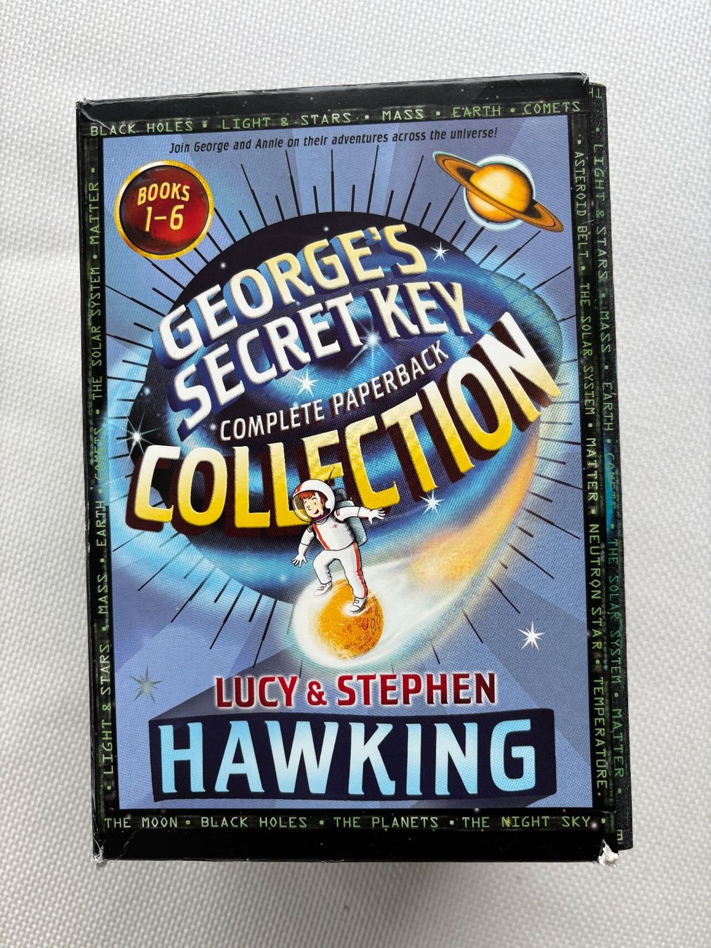 Libri: Stephen & Lucy Hawking: George Romane, 6 Bände Box – Usato da Wilen b. Wollerau venduto da sim_m7fg